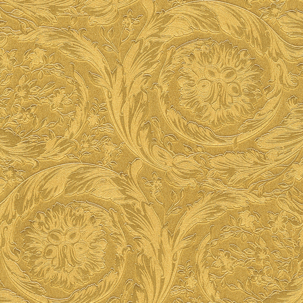             Papier peint doré VERSACE Effets chatoyants - or, jaune
        