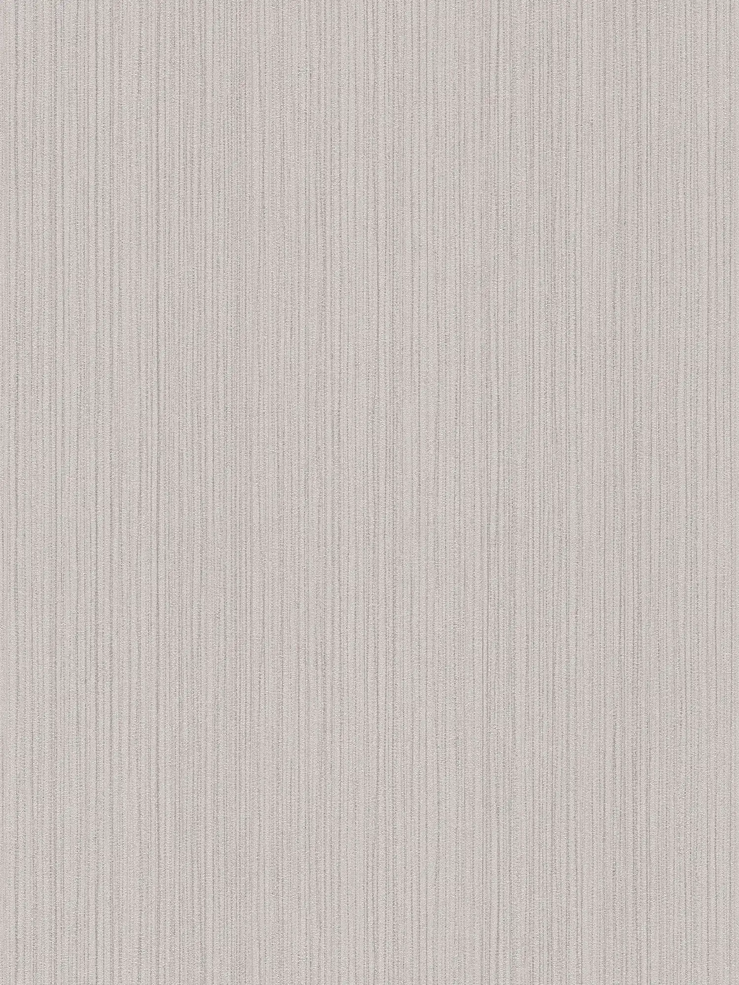 Greige wallpaper metallic luster and line pattern - grey
