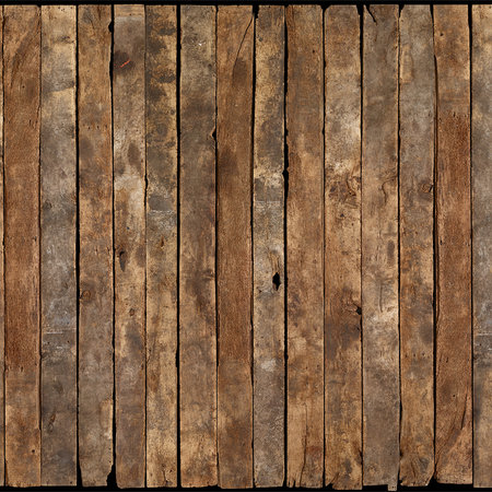 Papier peint effet bois aspect usé poutres rustiques
