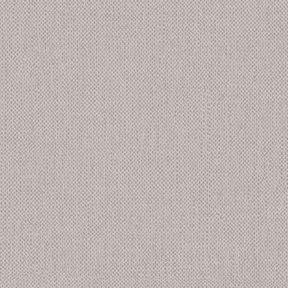             Carta da parati taupe tinta unita grigio beige con aspetto tessile - grigio, marrone
        