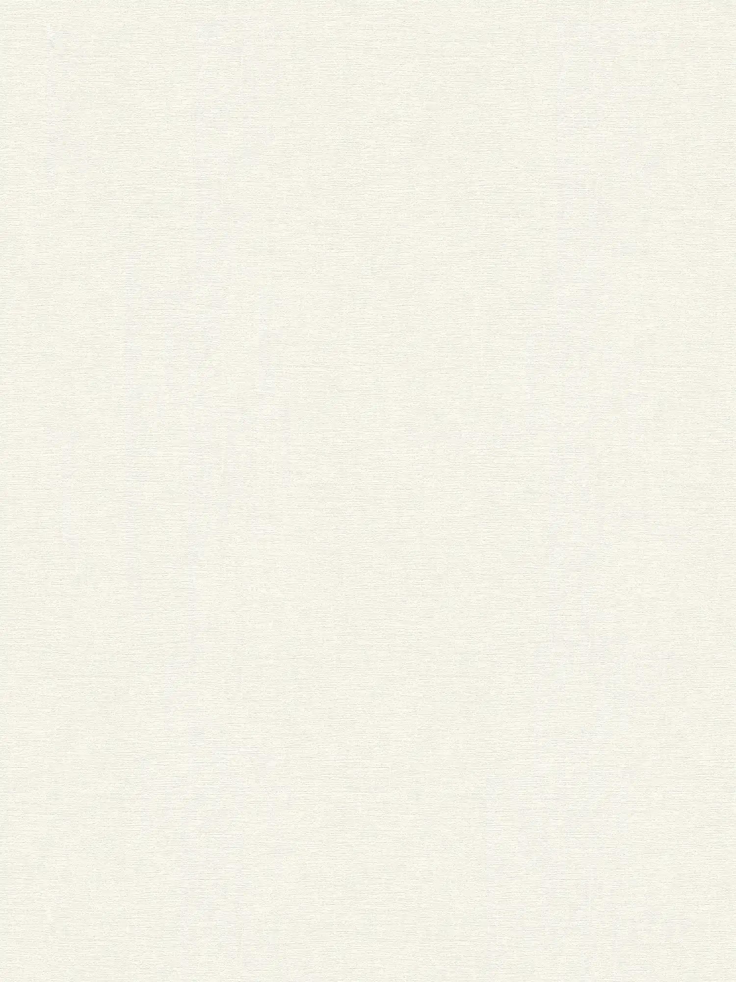 Non-woven wallpaper plain with linen look - white
