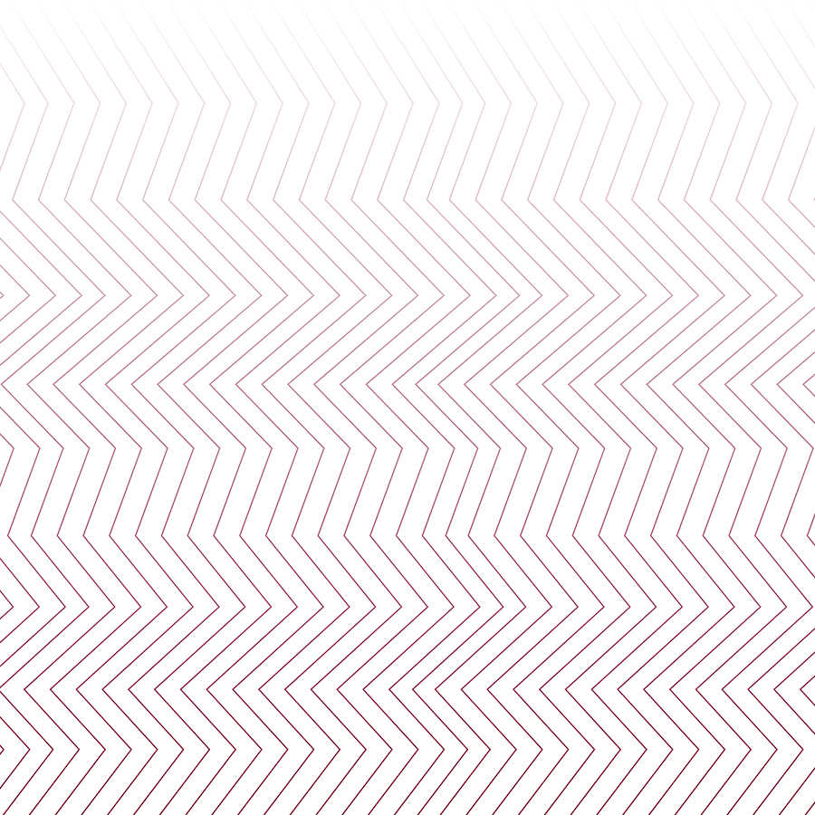 Papel pintado de diseño de ondas irregulares de color rojo sobre vellón liso mate

