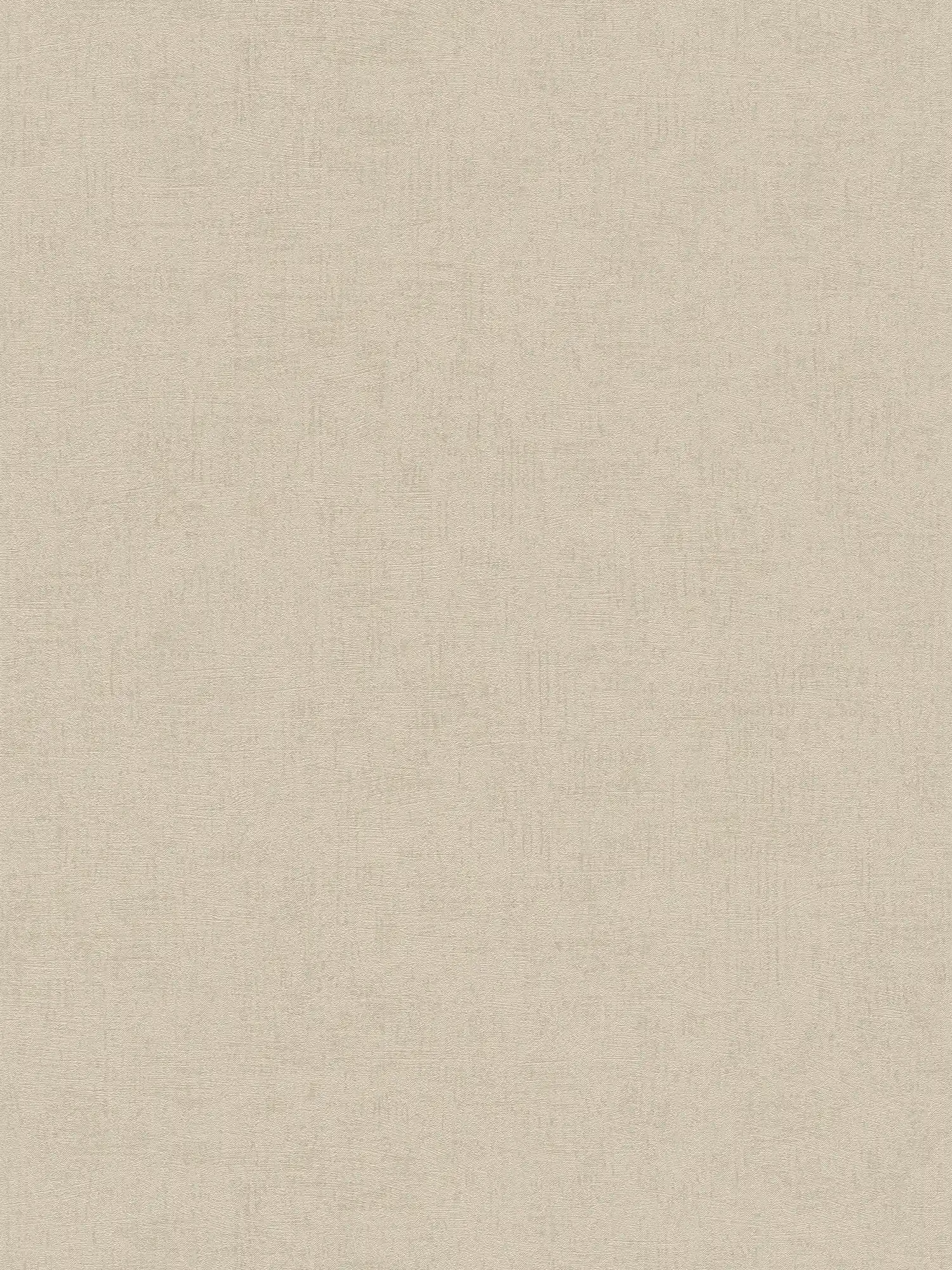 Plain wallpaper with structure & glitter effect - beige, brown, metallic
