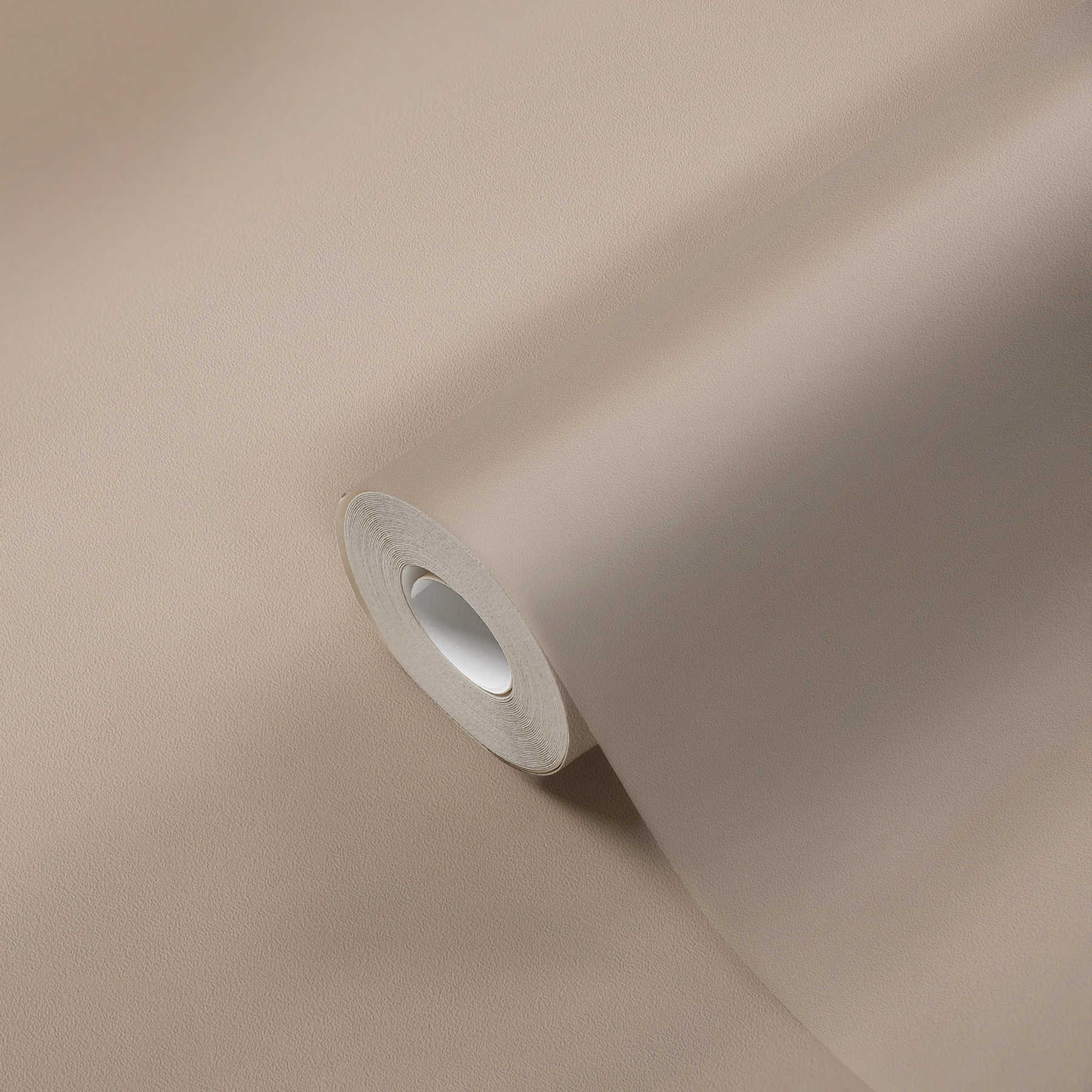            Premium papier peint aspect textile uni & mat - beige
        