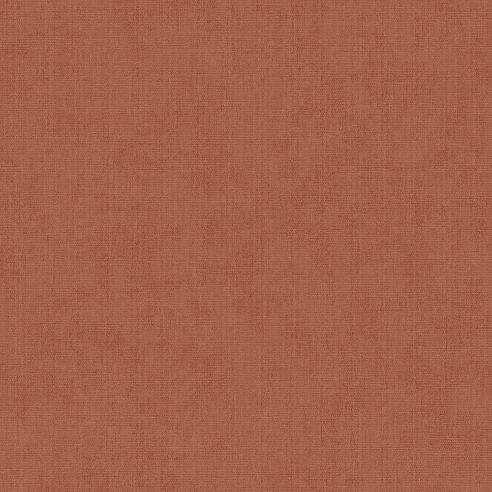             Linnenachtig vliesbehang met een subtiel patroon - bruin, oranje
        