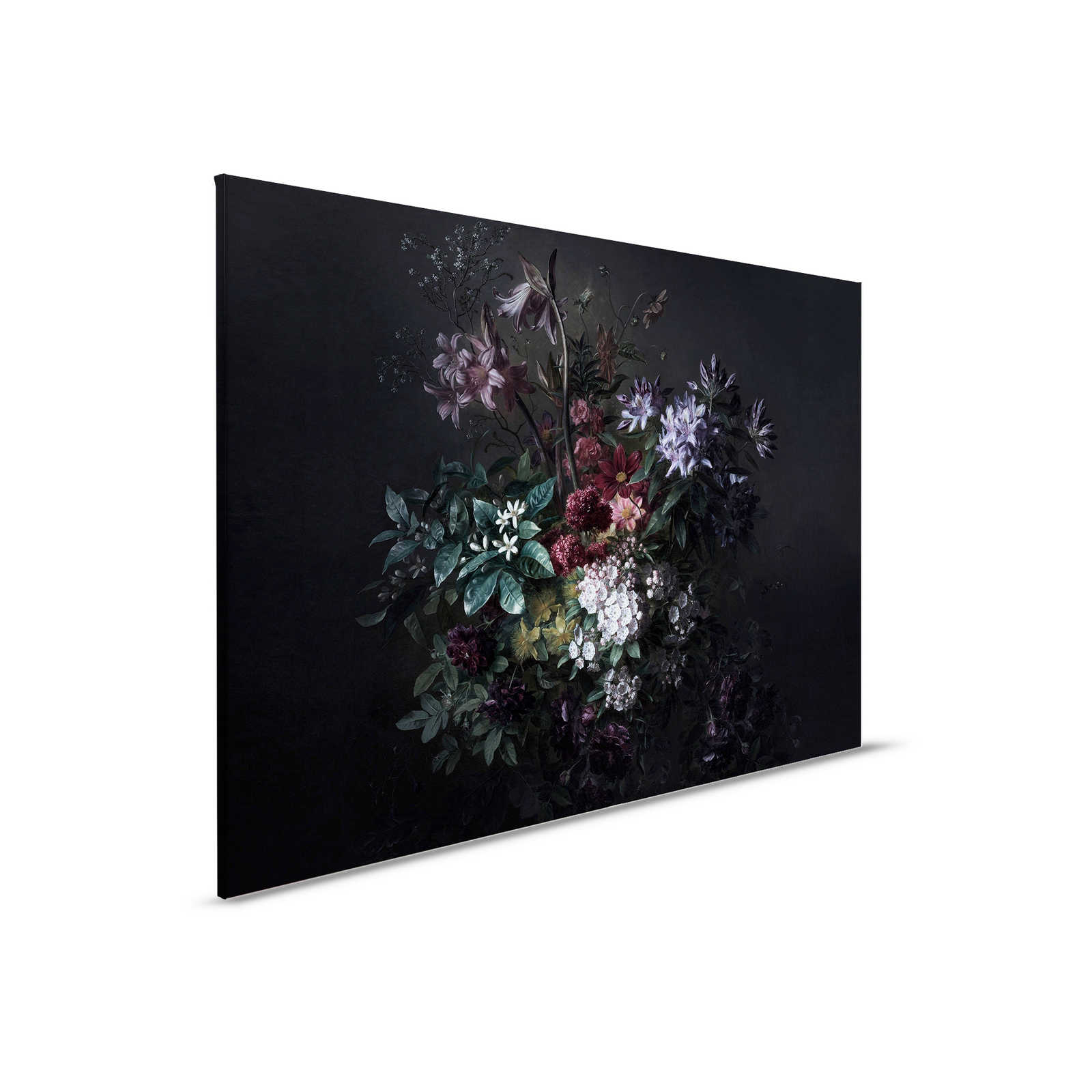 Bloemrijk Canvas schilderij Rozen Stilleven - 0,90 m x 0,60 m
