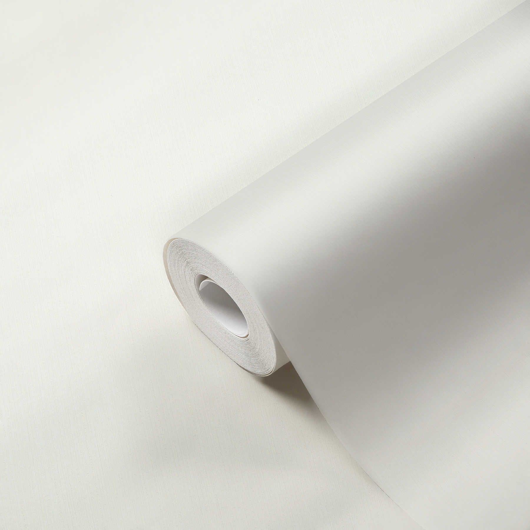             Wallpaper plain white, matte with texture surface
        