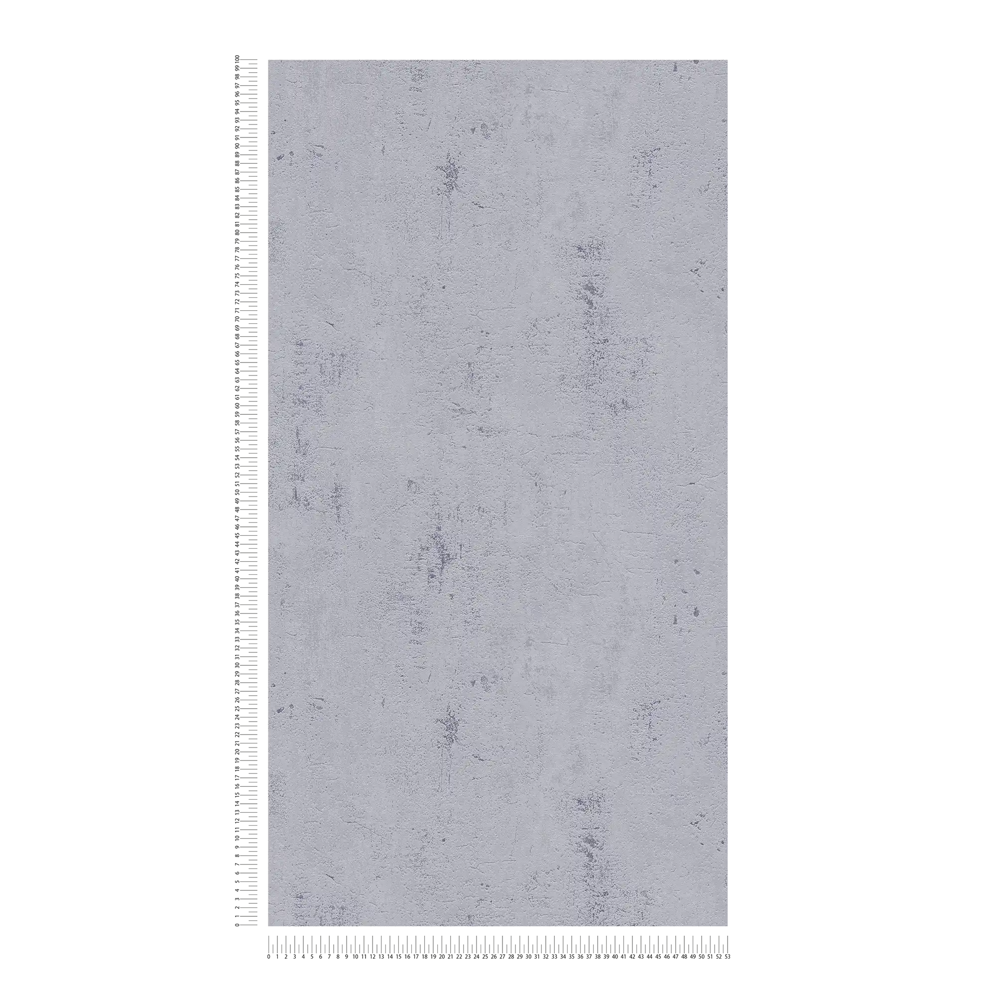             Papel pintado con aspecto de yeso neutro en estilo industrial - gris
        