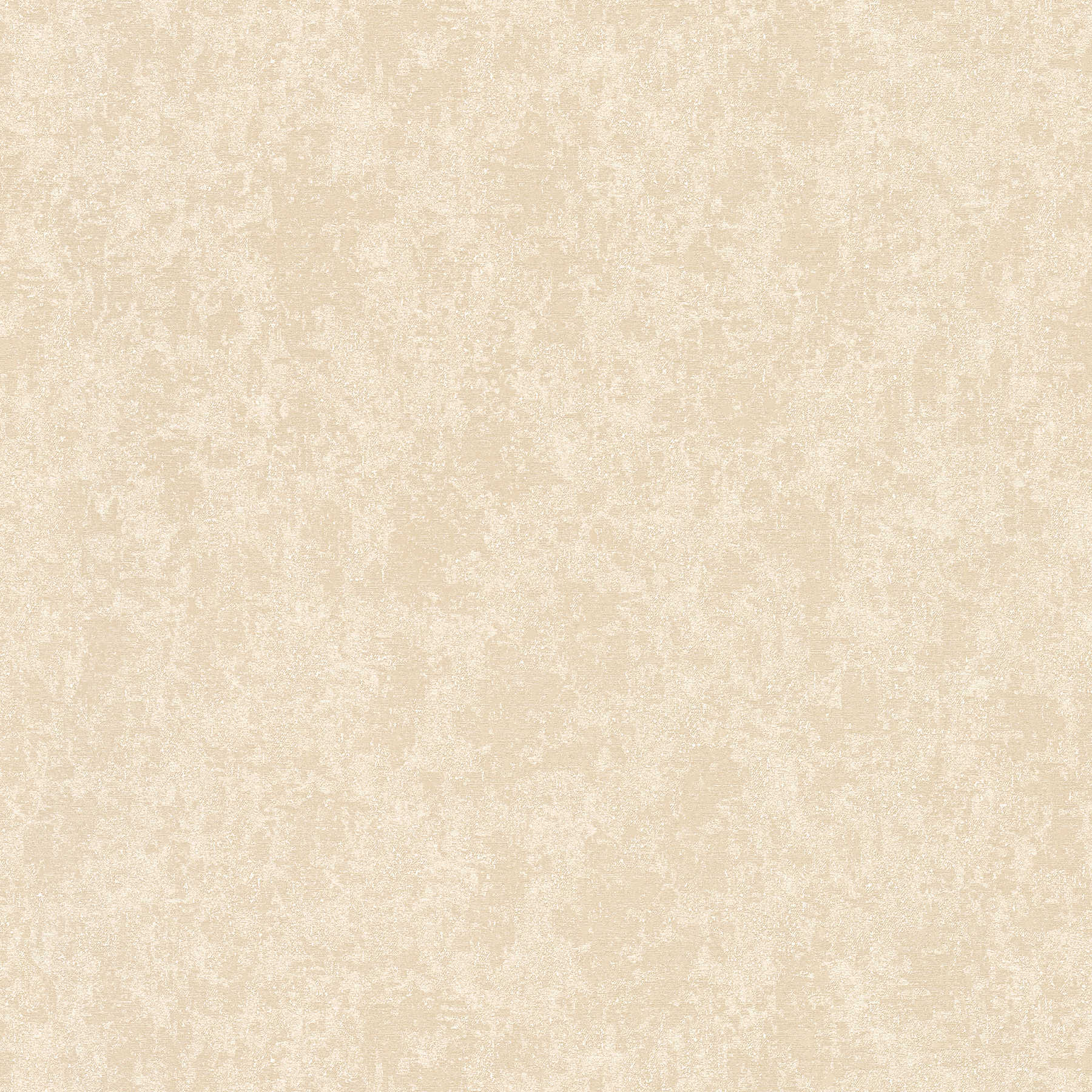 Beige plaster look wallpaper in classic style with mottled colour
