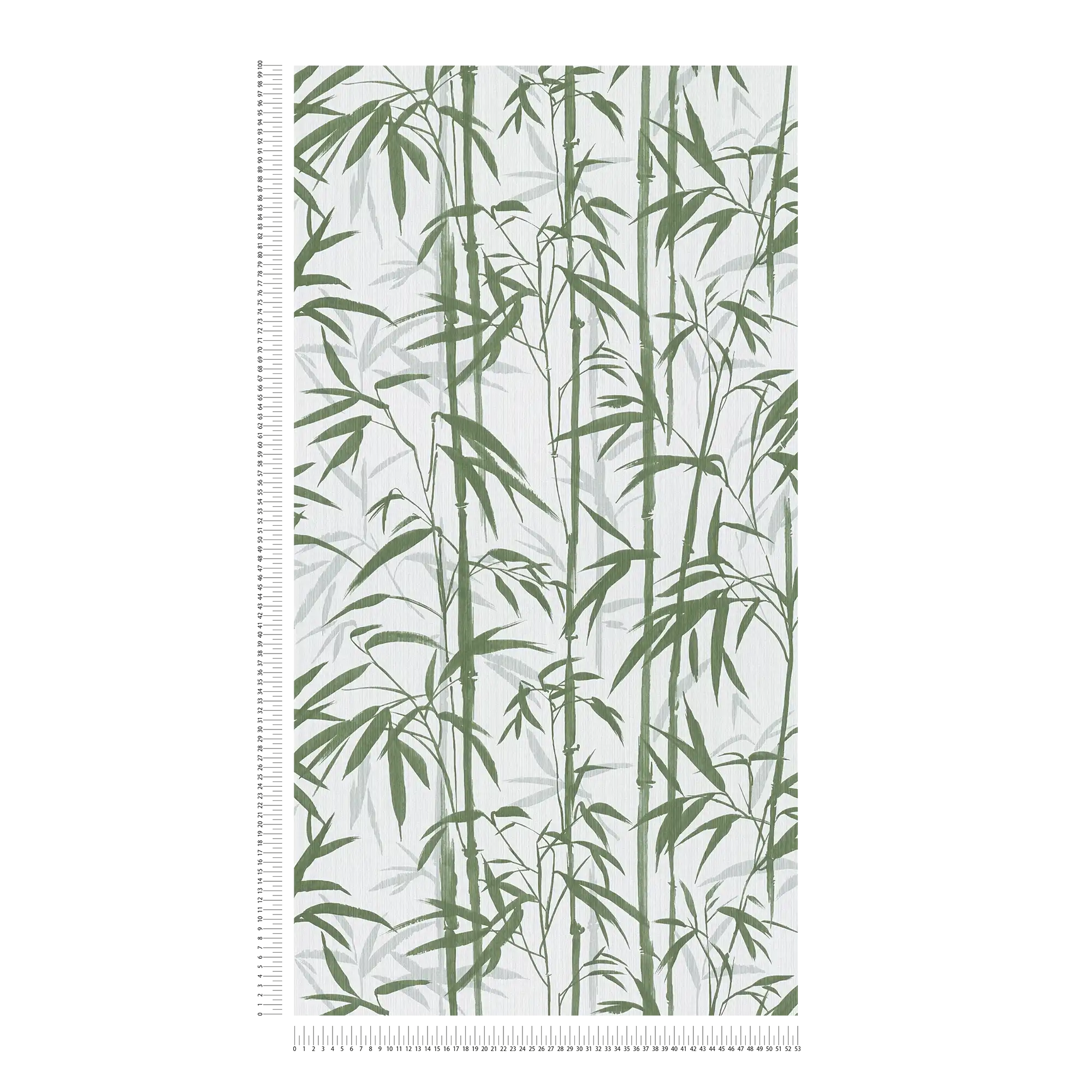             Papel pintado no tejido MICHALSKY con motivo de bambú natural - crema, verde
        
