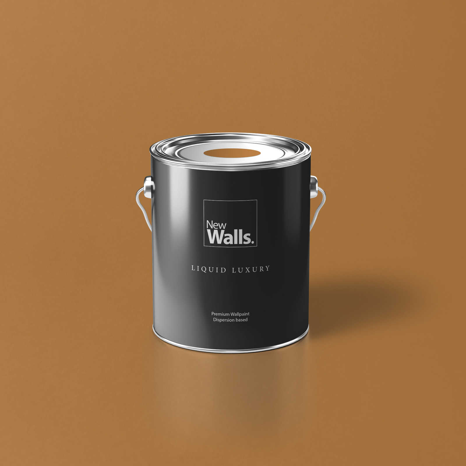 Premium Wall Paint strong light brown »Beige Orange/Sassy Saffron« NW814 – 2.5 litre
