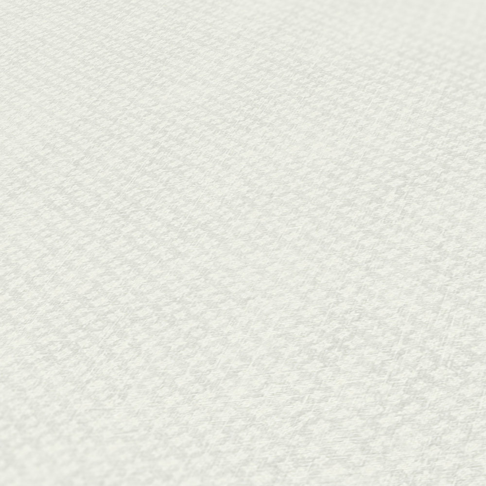             Vliesbehang met fijn structuurpatroon - grijs, wit
        