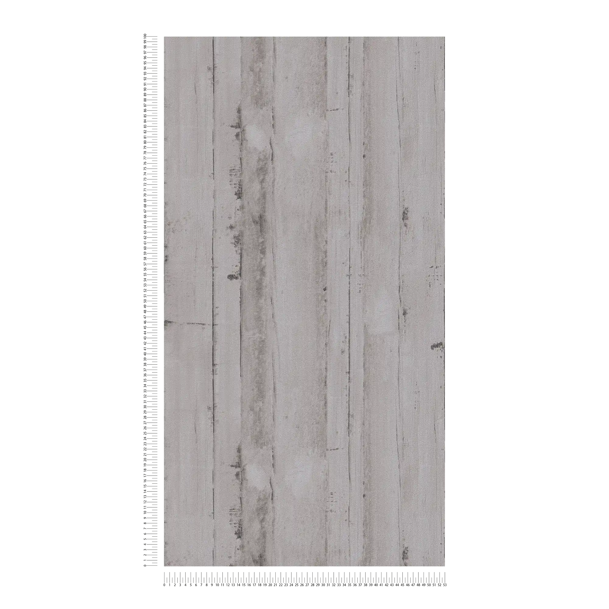             Vliesbehang met houtlook PVC-vrij - grijs
        