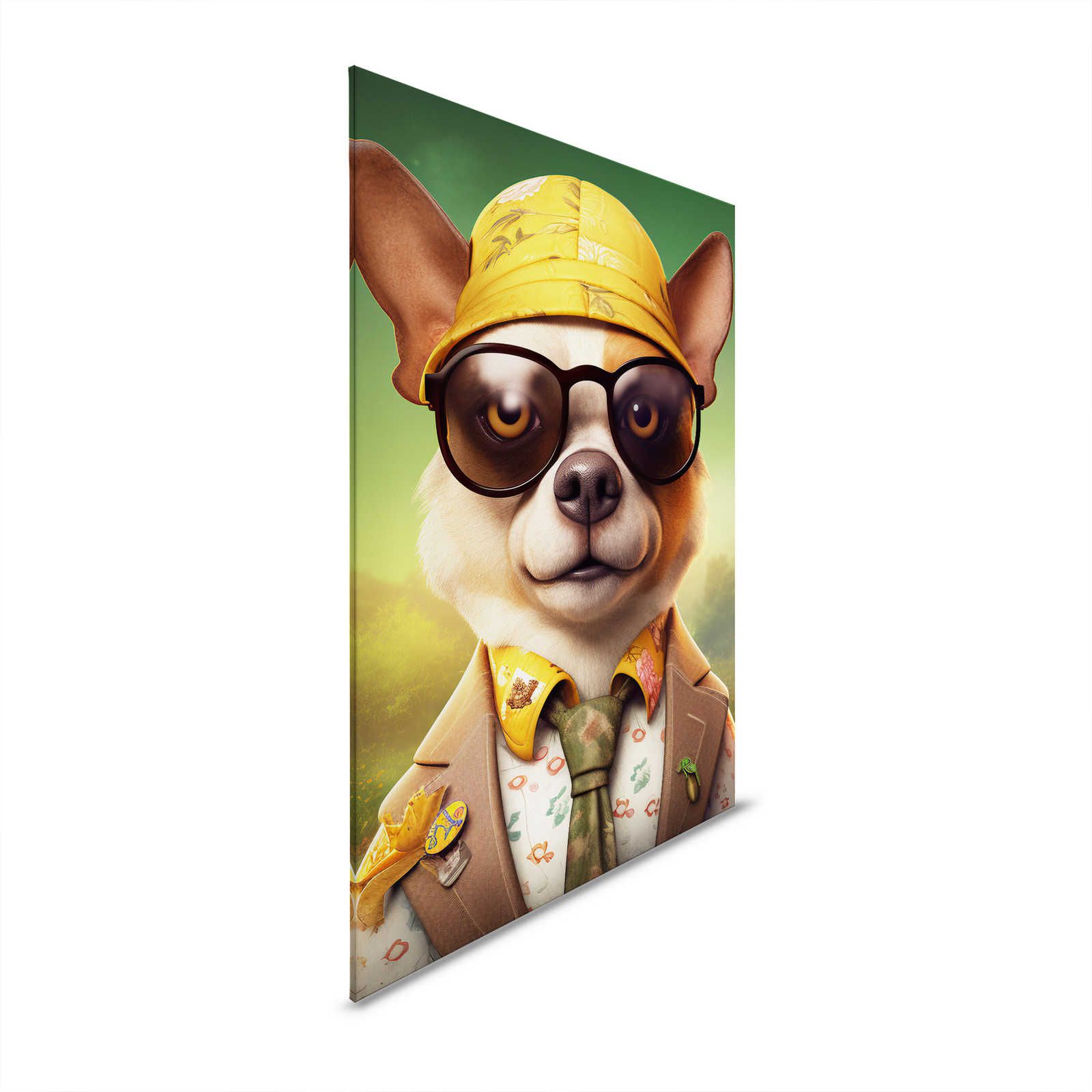 KI Canvas schilderij »Scout Dog« - 80 cm x 120 cm

