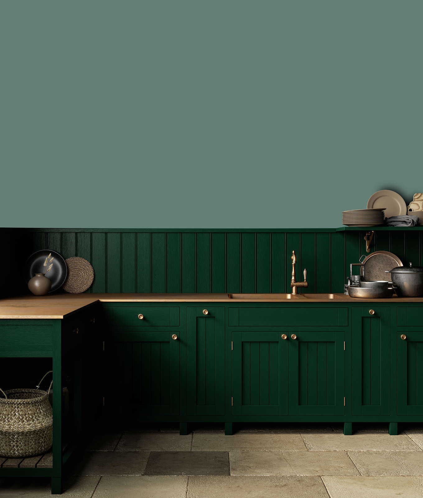             Premium Wall Paint Calm Eucalyptus »Expressive Emerald« NW410 – 1 litre
        