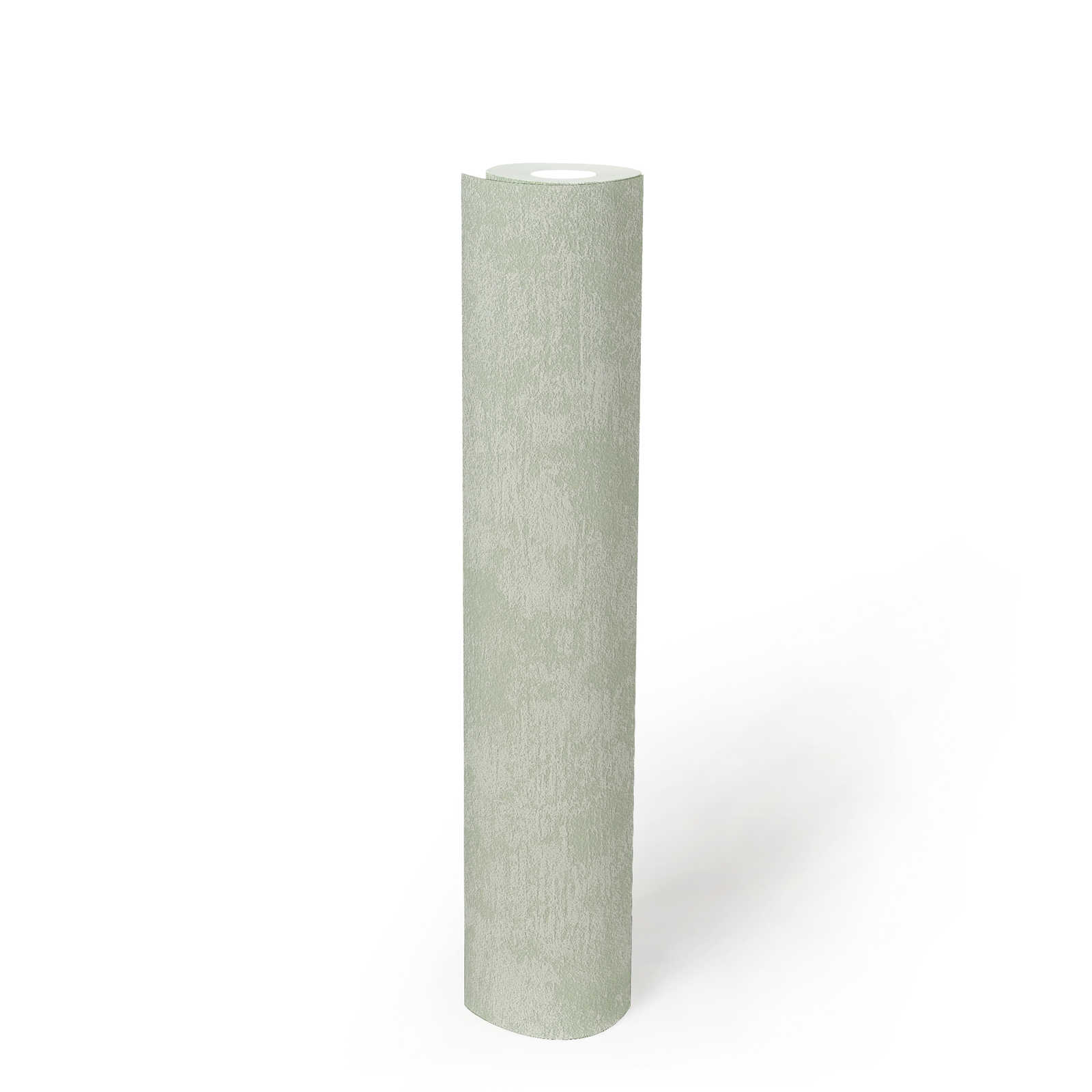             Papier peint intissé avec structure de crépi & effet de texture - vert
        