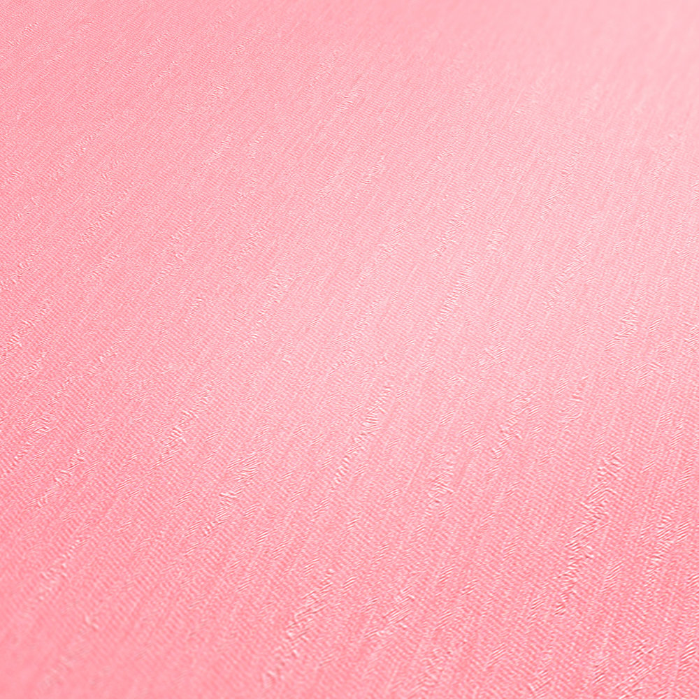             Carta da parati rosa in tessuto non tessuto tinta unita rosa chiaro con superficie strutturata
        