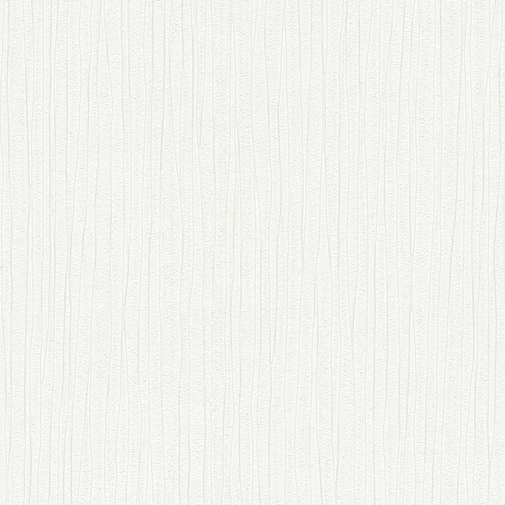             White wallpaper metallic luster & lined texture pattern
        