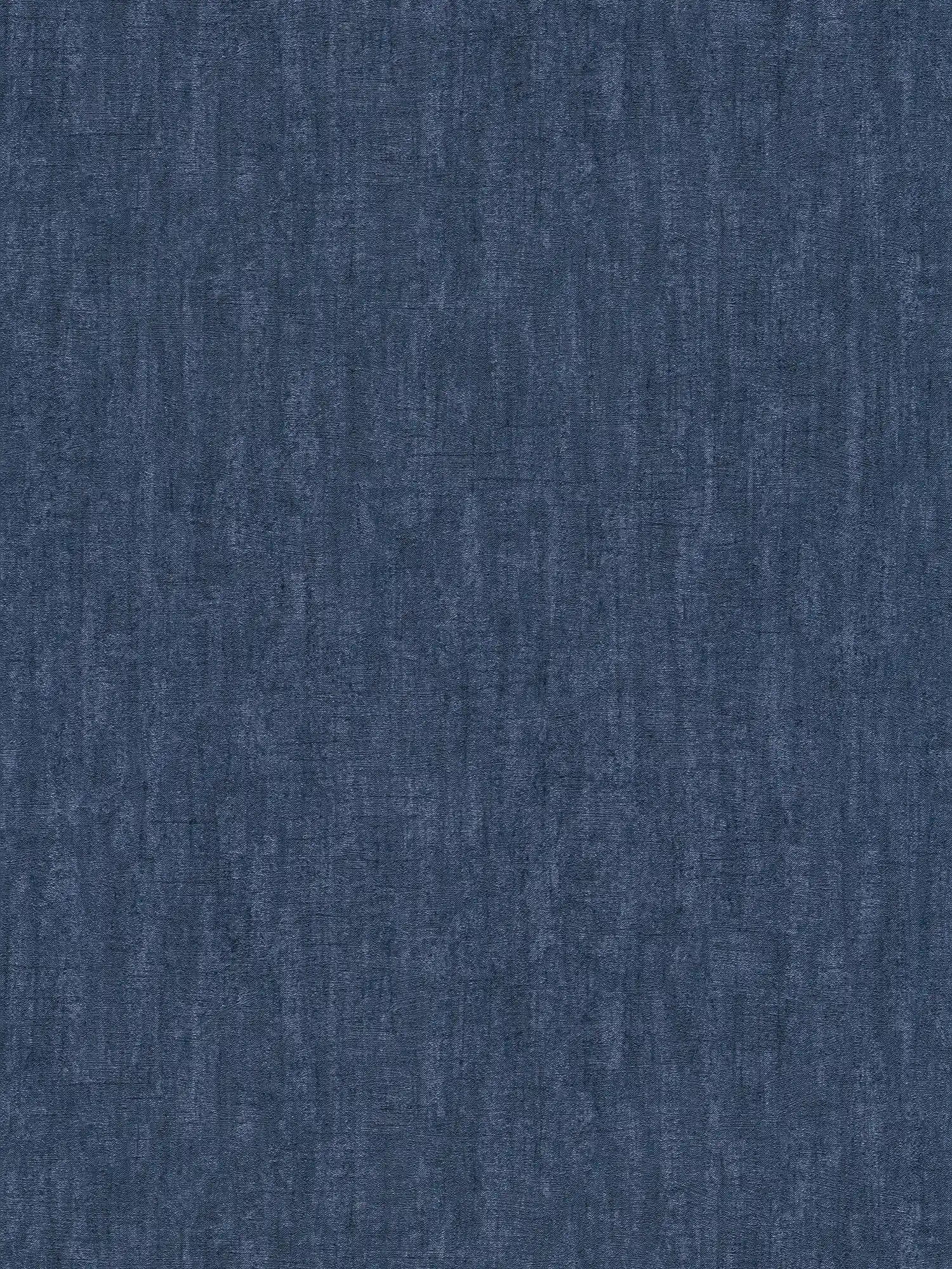 behang donkerblauw gevlekt, met structuur & glanseffect - blauw
