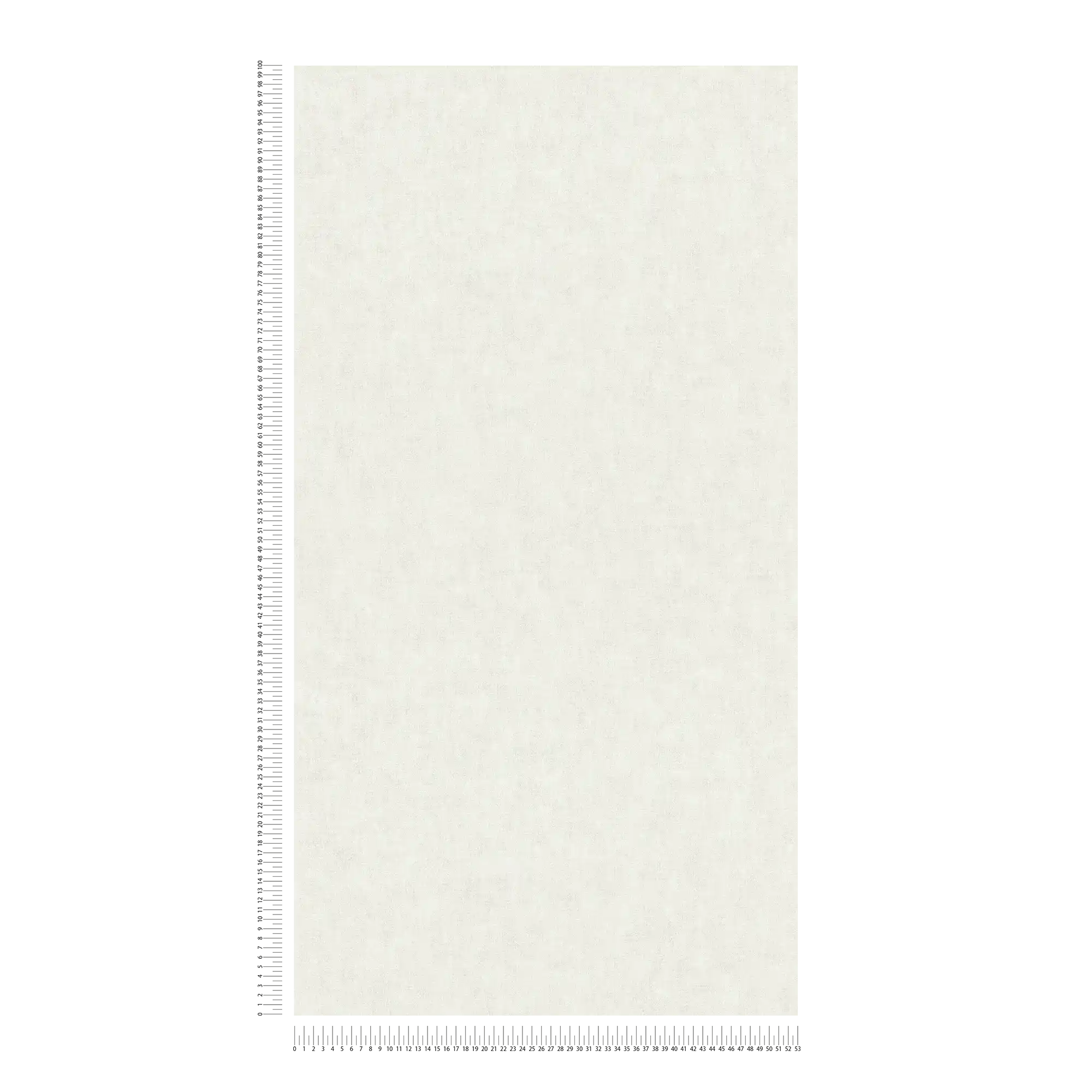             Scandinavian style plain wallpaper with linen look - cream
        