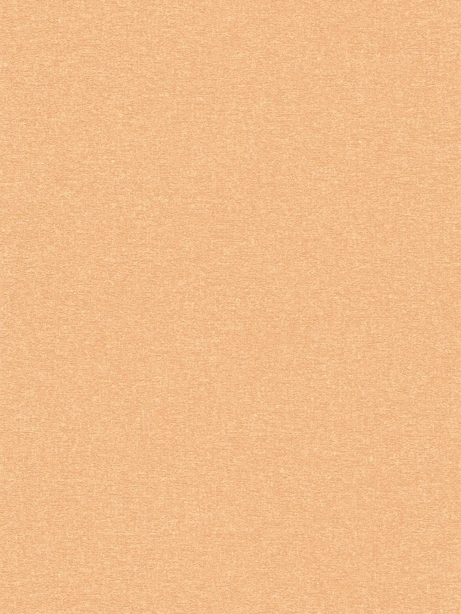 Non-woven wallpaper with warm plain pattern - orange
