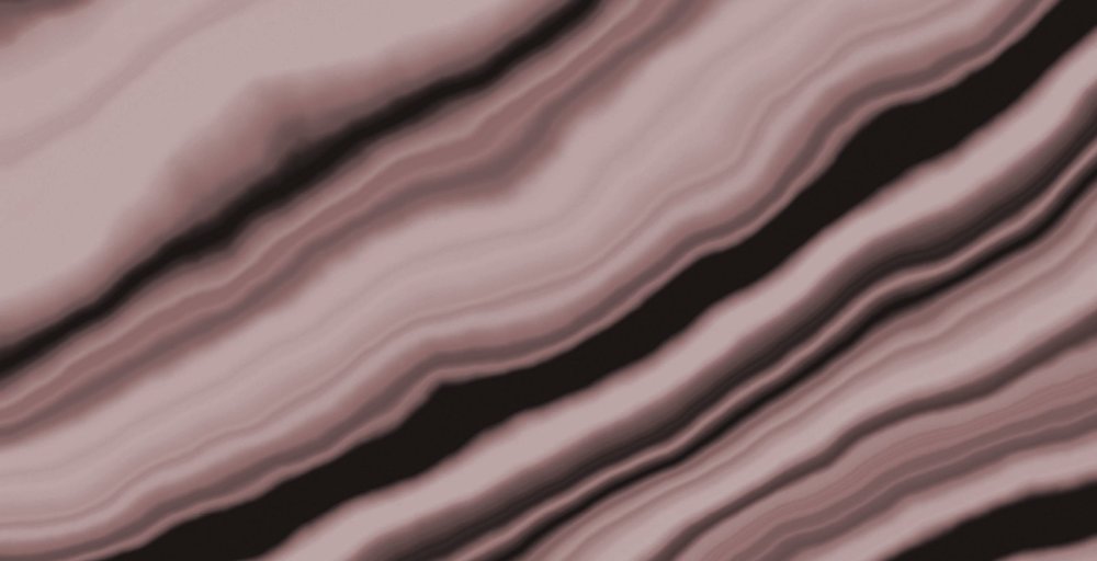             Onyx 3 - Coupe transversale d'un marbre onyx comme papier peint - rose, noir | nacré intissé lisse
        