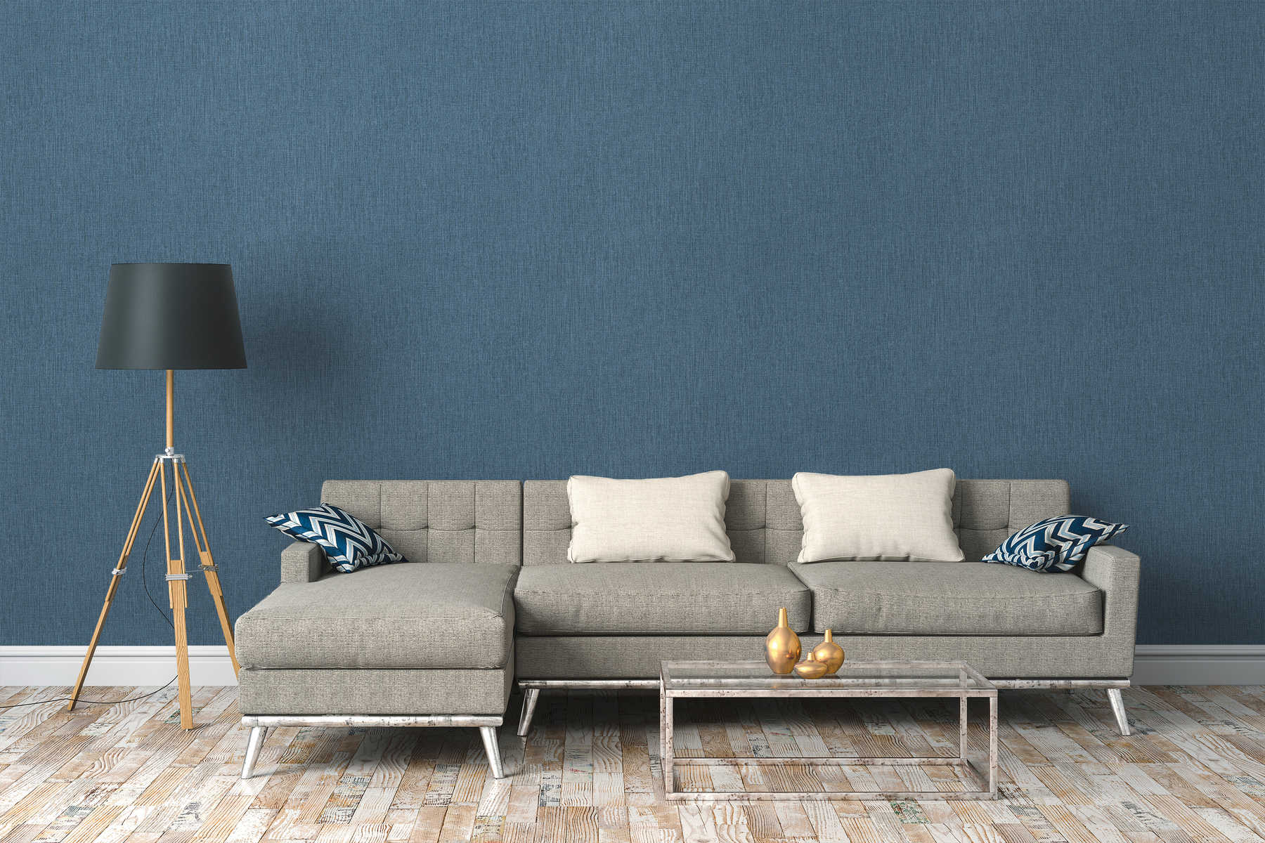             Plain wallpaper with tone-on-tone pattern - beige, cream, white
        