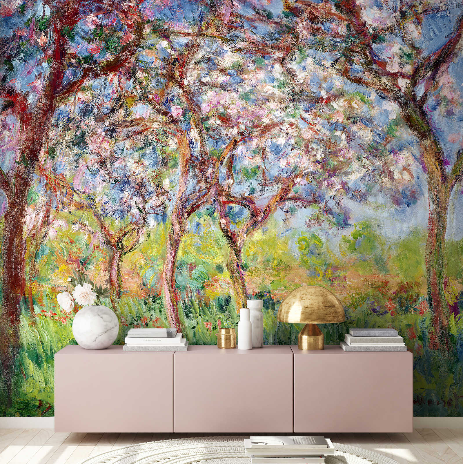             Fotomurali "Primavera a Giverny" di Claude Monet
        