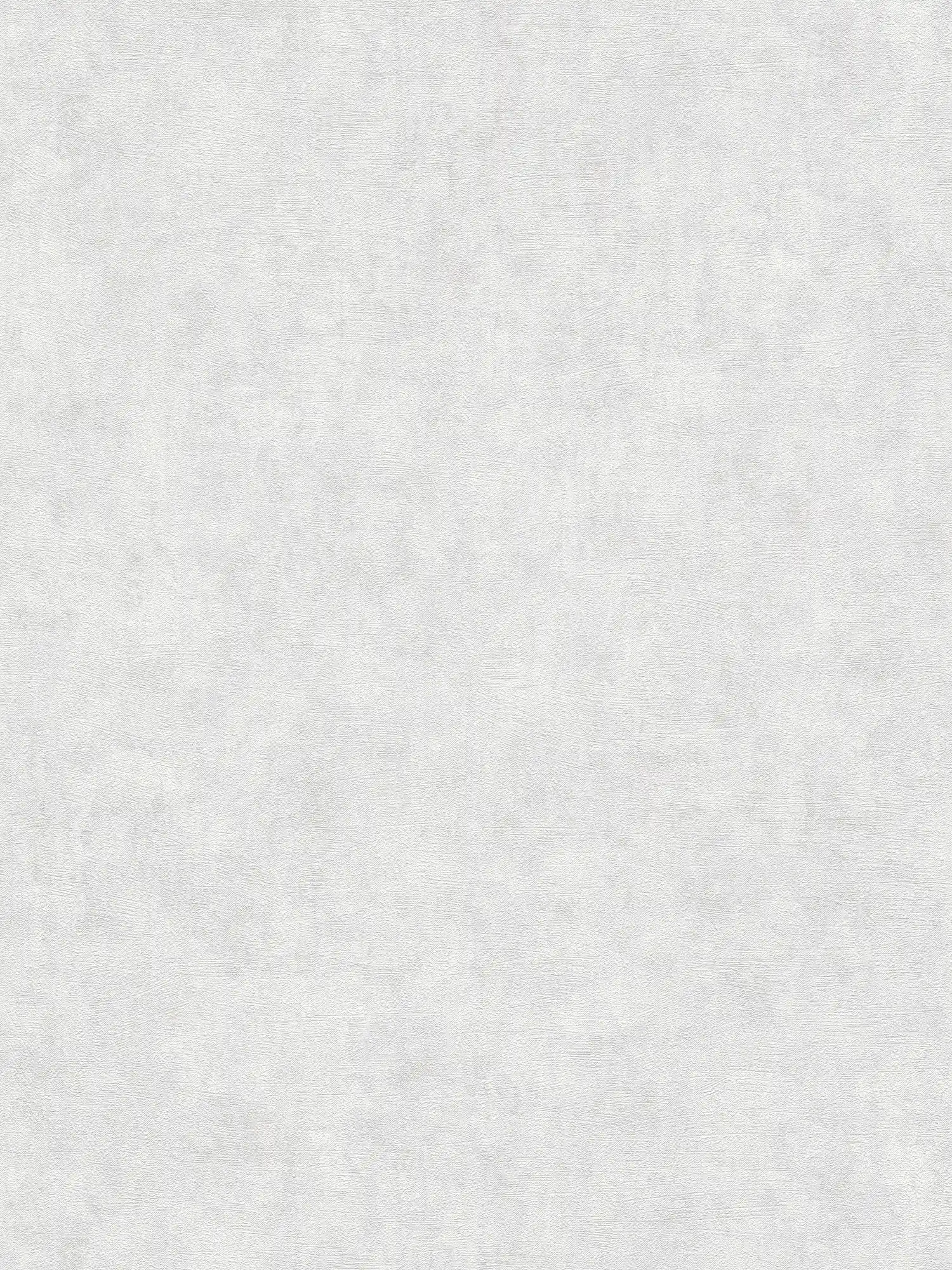 Carta da parati in tessuto non tessuto con motivo strutturato a tinta unita - bianco, grigio
