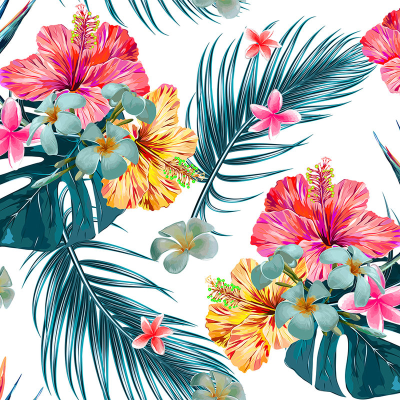         Photo wallpaper with colourful tropical plants - Colorful, Green
    