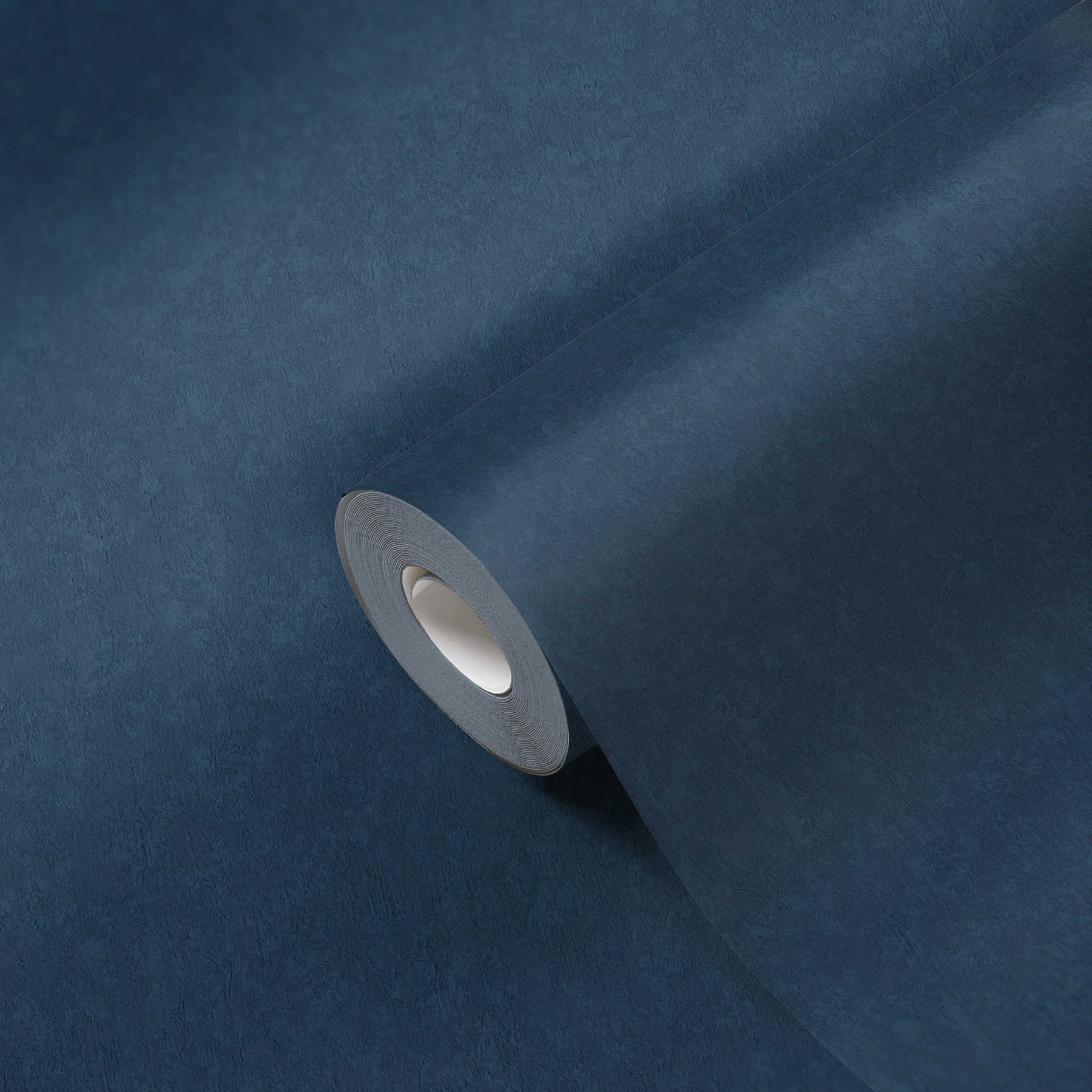             Papel pintado liso no tejido de calidad superior - azul
        