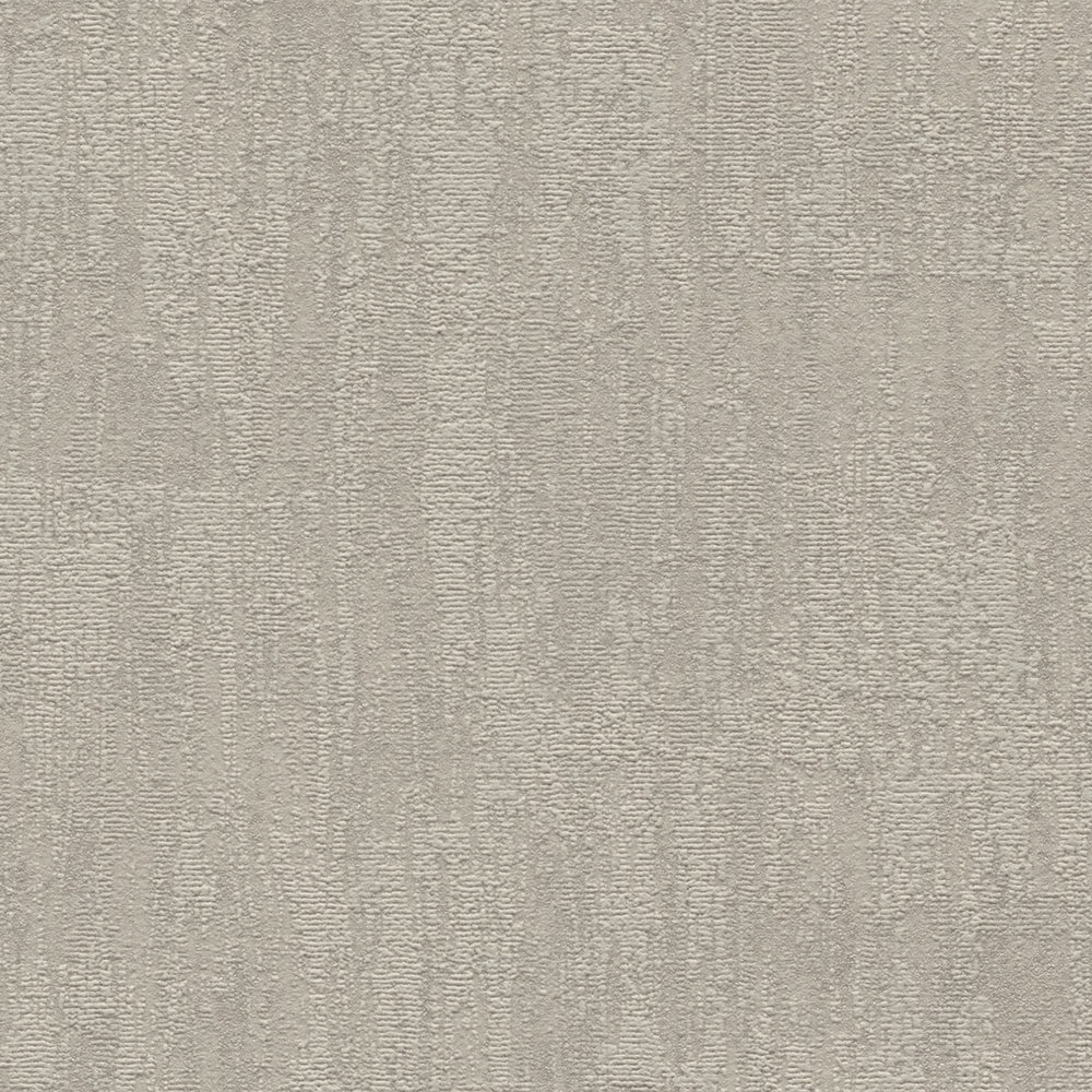             Used look wallpaper with raffia pattern - grey
        