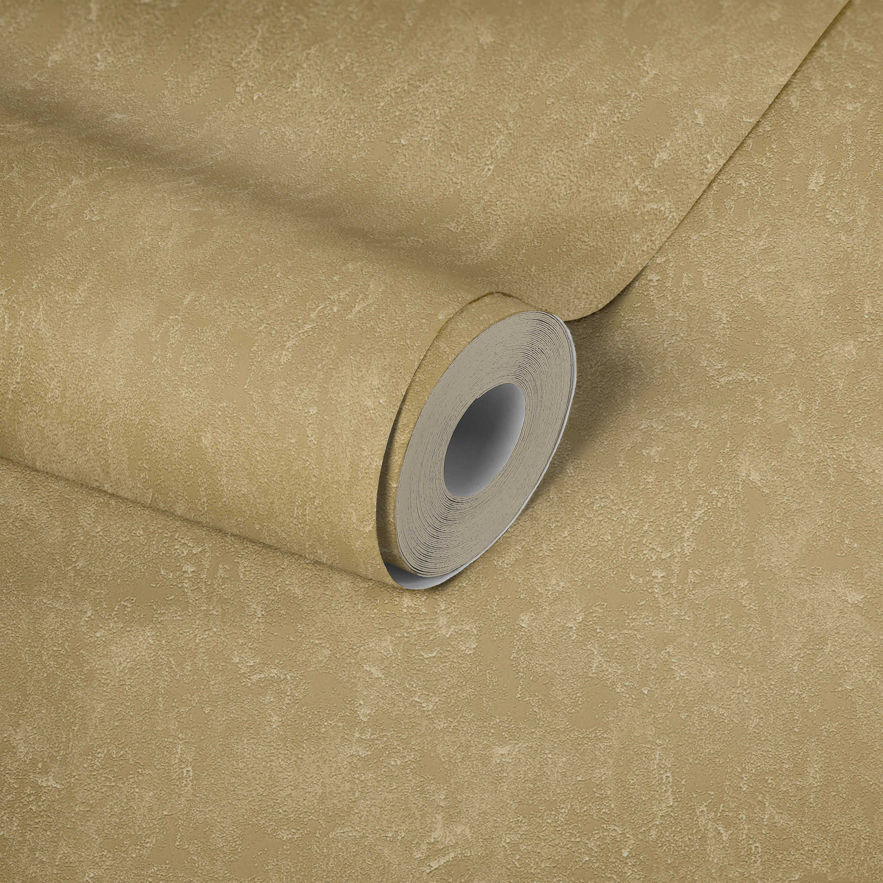             Wallpaper gold plain with metallic luster & embossed texture
        