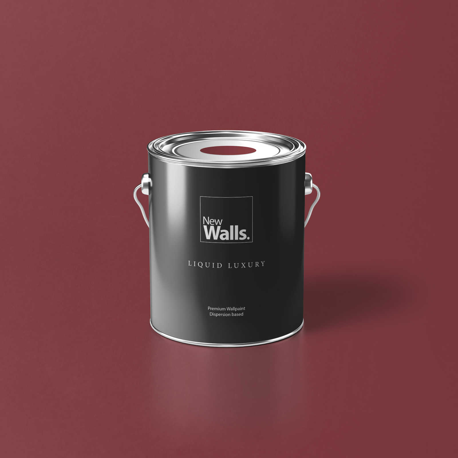 Premium Wall Paint warm cherry red »Luxury Lipstick« NW1006 – 2.5 litre
