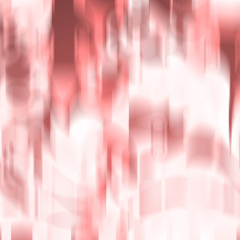         Modern wall mural abstract & blurred design - pink, red, white
    