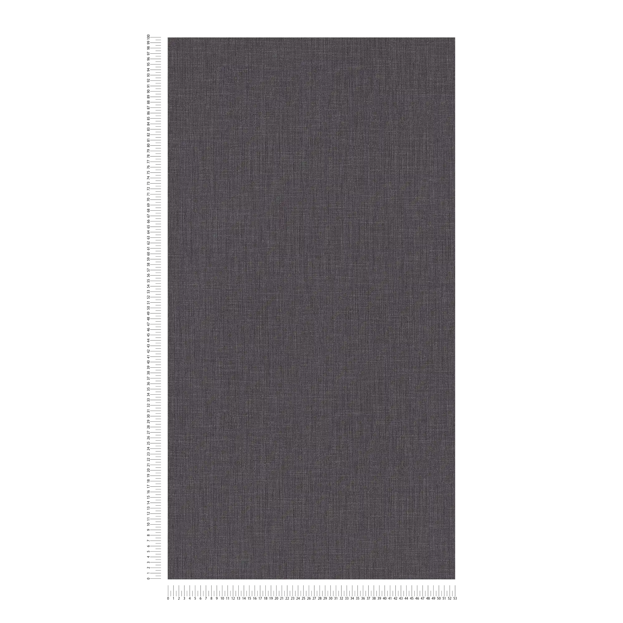             Plain wallpaper with textile structure - black
        