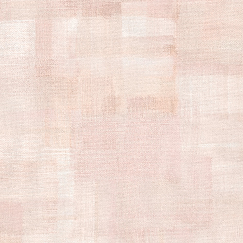             Wallpaper canvas structure, modern art - pink, beige
        