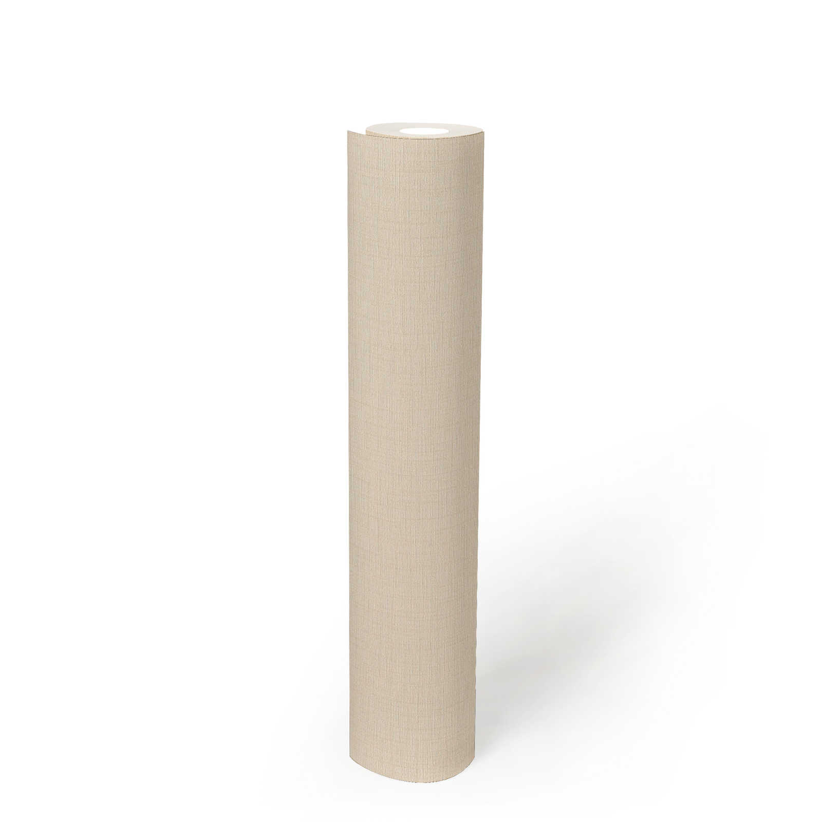             Ivory wallpaper non-woven with texture effect - cream
        