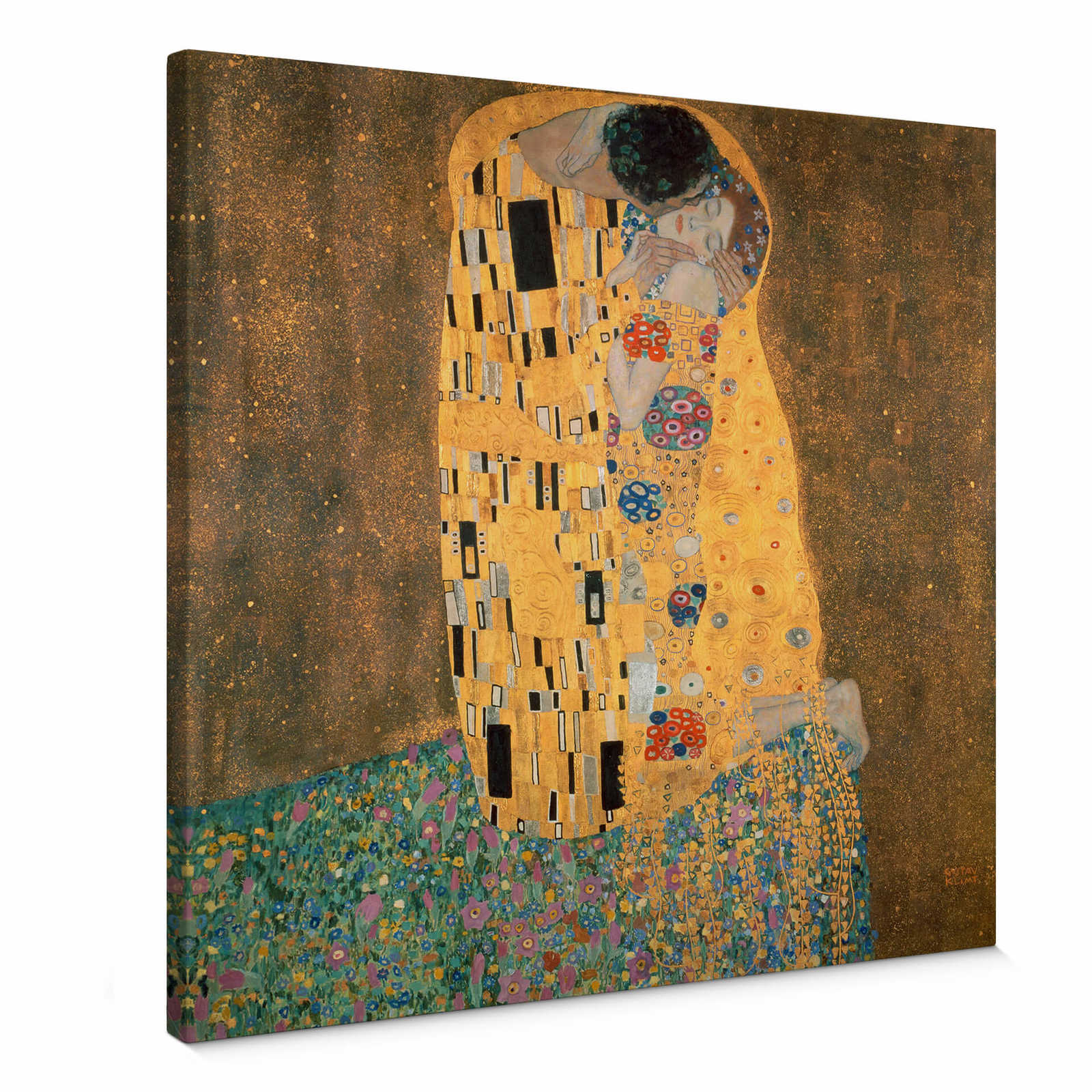         Canvas print "The kiss" by Gustav Klimt
    