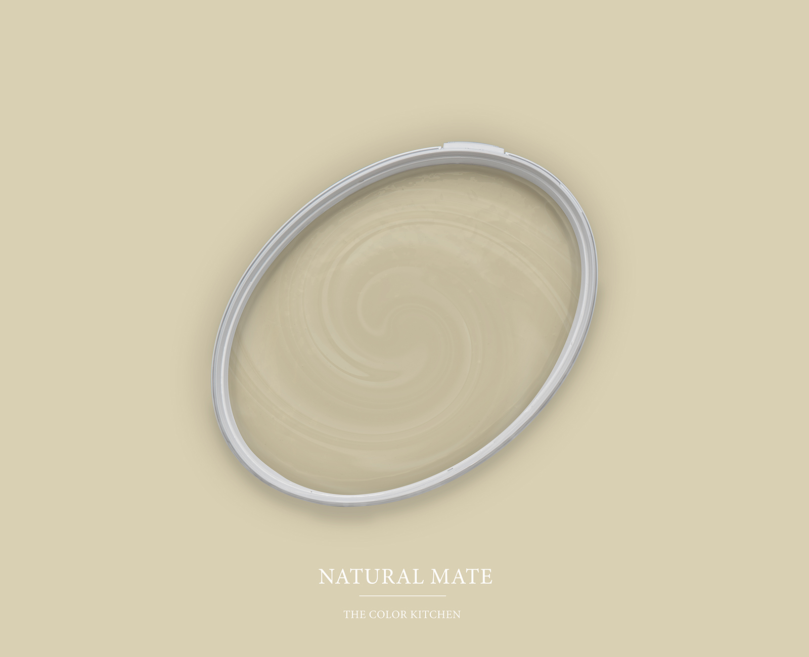 Wall Paint TCK4000 »Natural Mate« in greenish light beige – 5.0 litre
