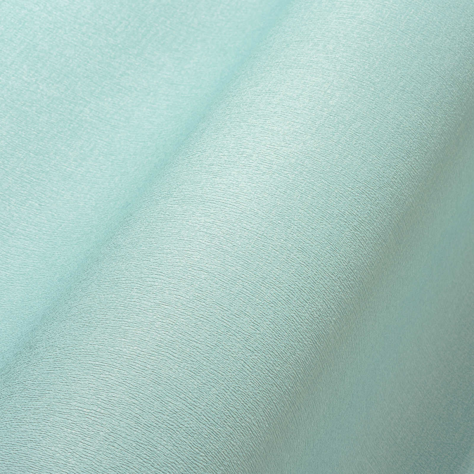             Plain non-woven wallpaper in maritime look - turquoise
        