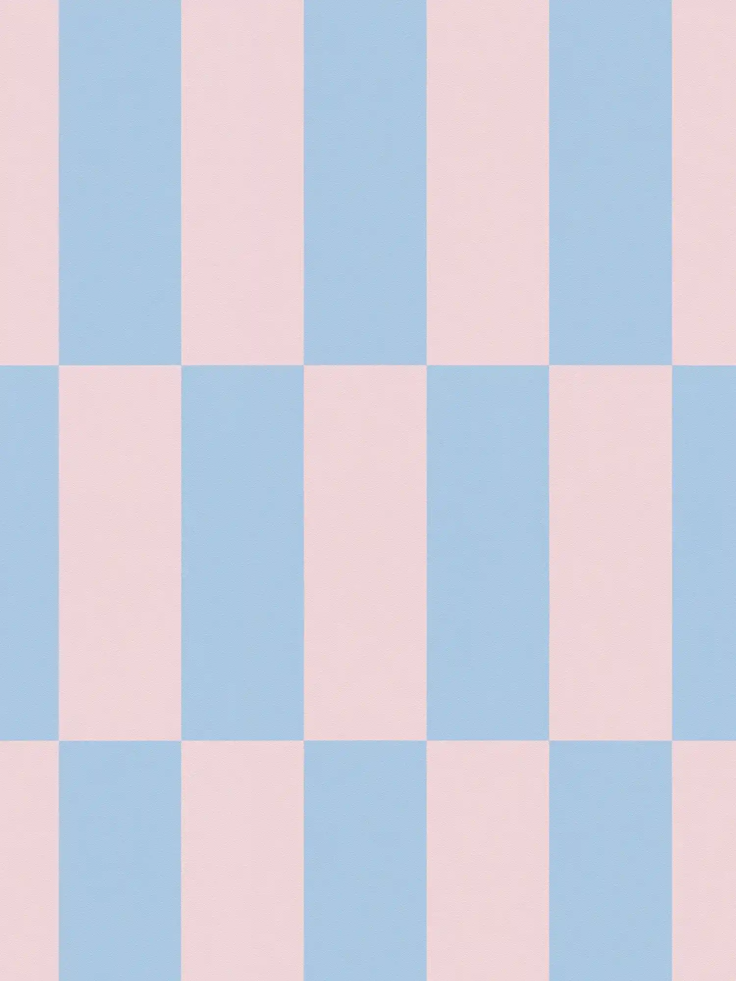         Carta da parati in tessuto non tessuto a quadri grafici bicolore - blu, rosa
    