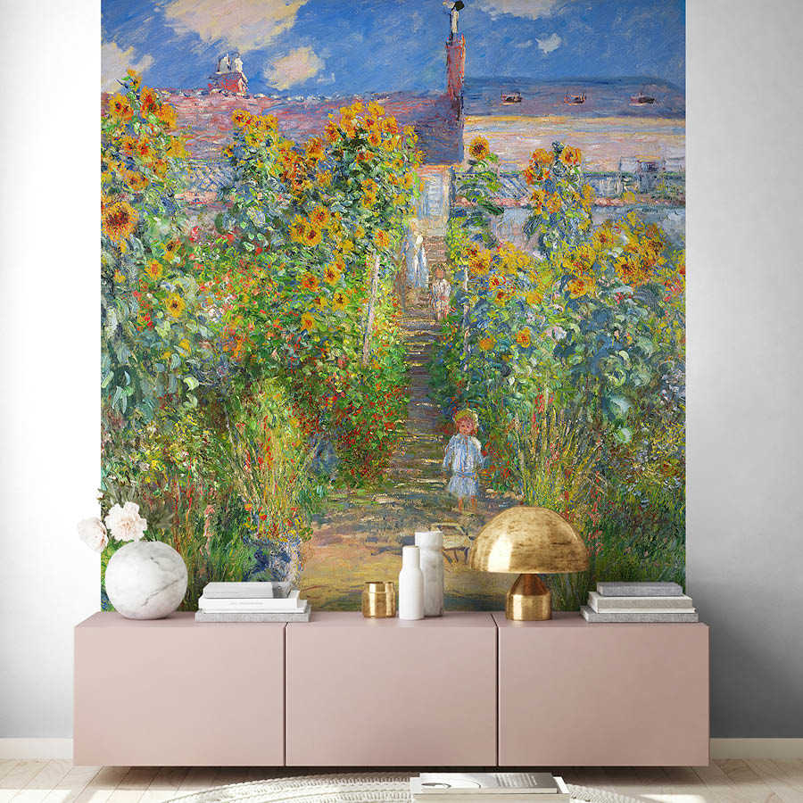         Photo wallpaper "The artist's garden in Vetheuil" by Claude Monet
    
