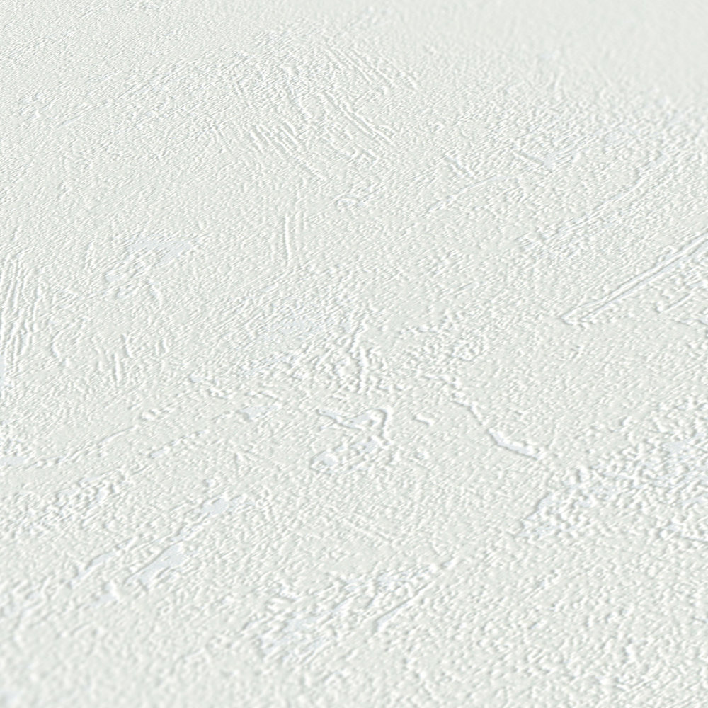             Non-woven wallpaper paintable with wall plaster structure
        