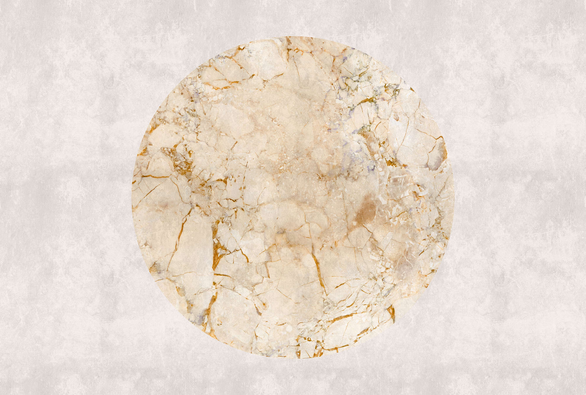             Venus 2 - Marmer Behang Goud Patroon & Steen Look
        