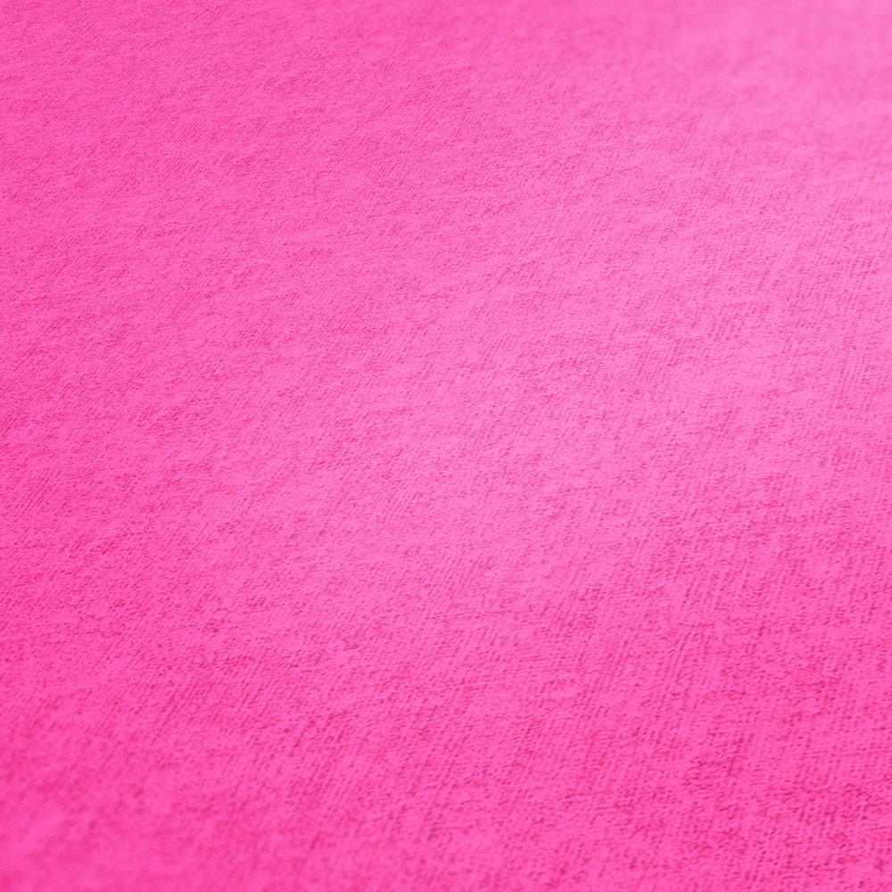             Kinderkamerbehang roze voor meisjes, enkelkleurig
        