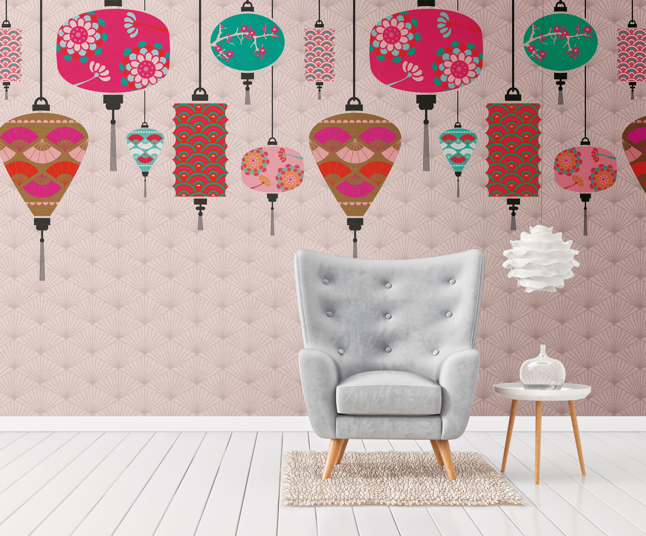 Pink-Wallpaper-with-Asian-Pattern_AS382481