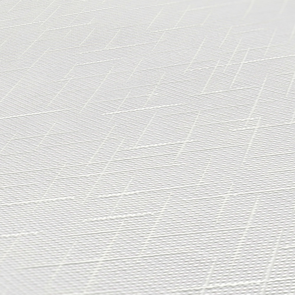             Papel pintado no tejido con motivo de líneas - Pintable
        