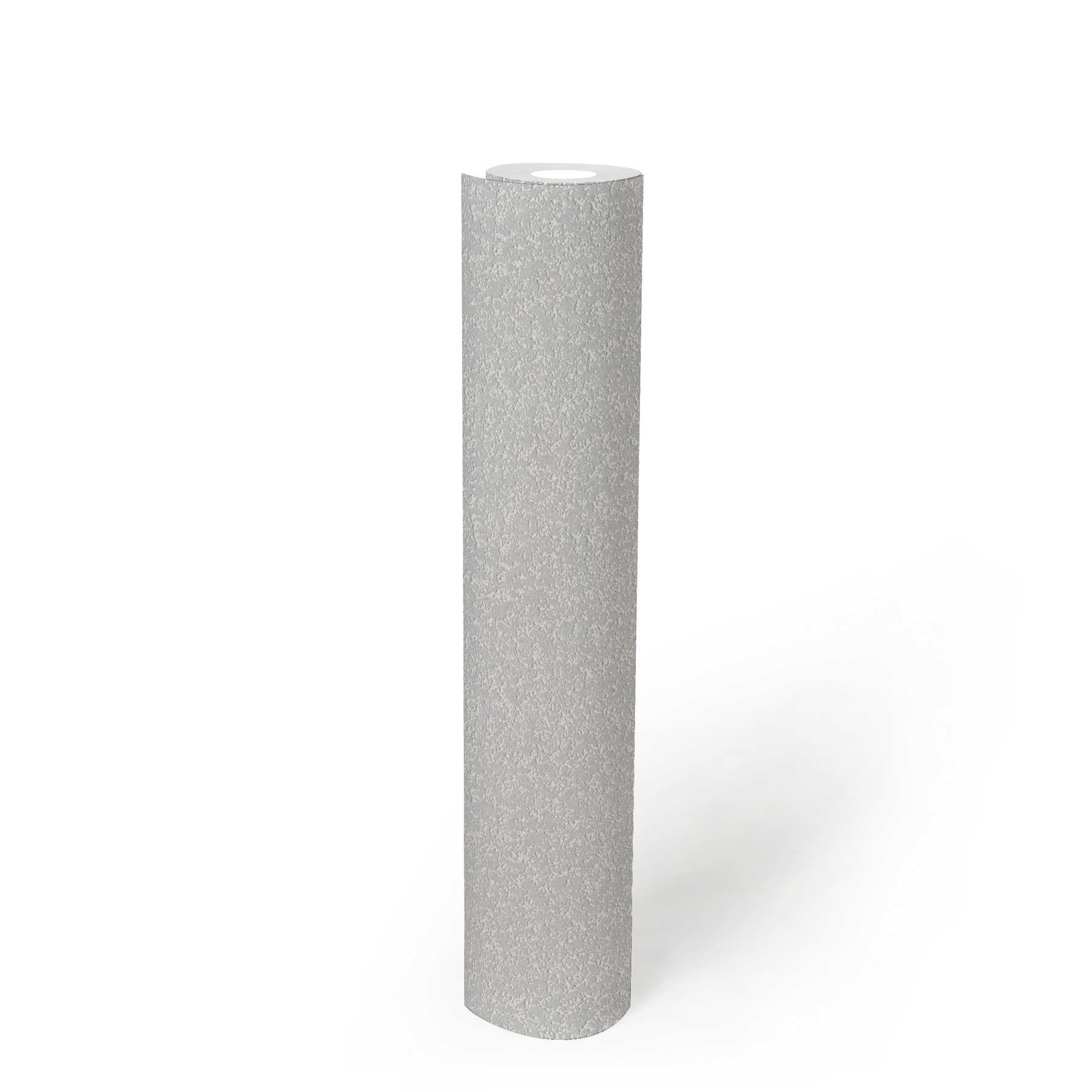             Carta da parati testurizzata con struttura a sabbia granulosa - verniciabile, bianca
        