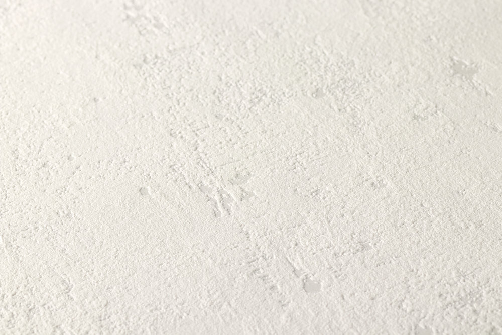             Used look wallpaper with plaster look in vintage style - grey
        